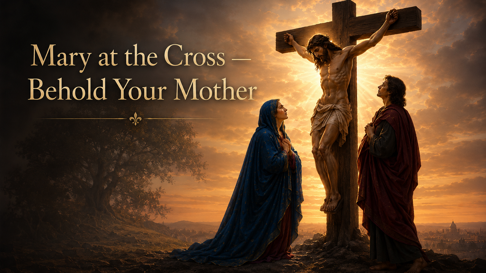 Mary at the Cross — “Behold Your Mother”