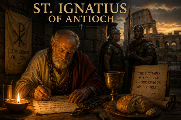 St. Ignatius of Antioch — The Eucharist, the Bishop and the Catholic Church