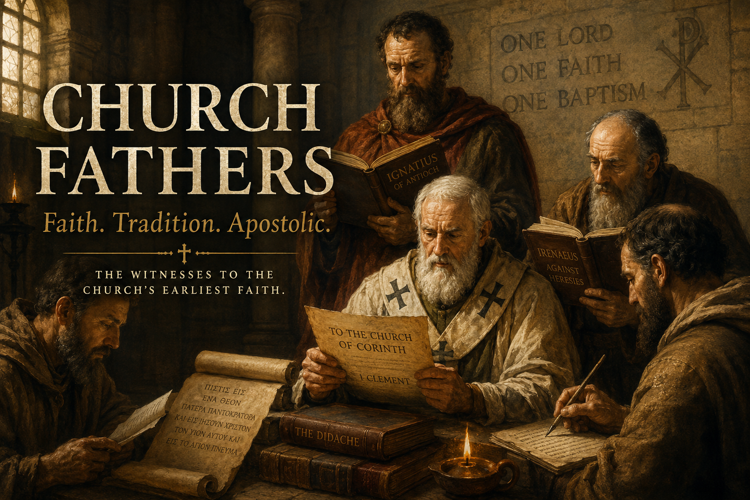 The Early Church Fathers: What Did the First Christians Actually Believe?