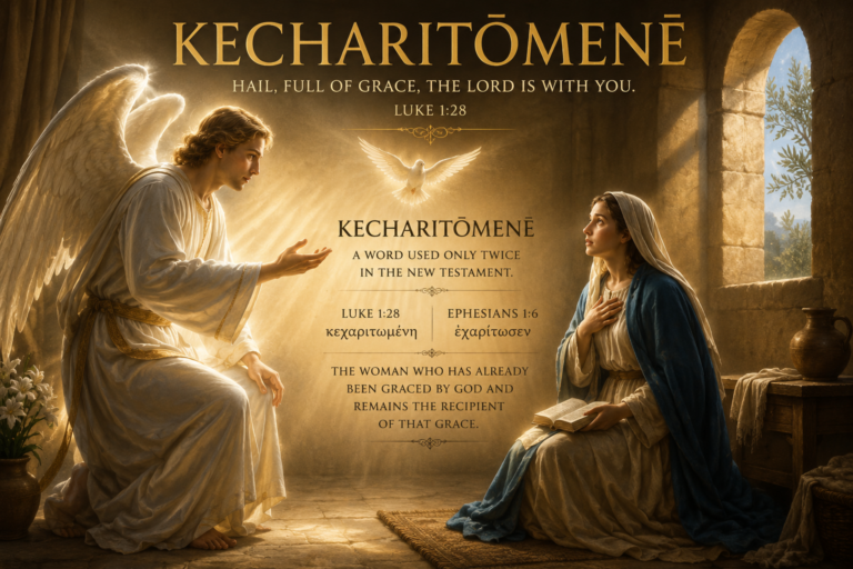Kecharitōmenē — What Did the Angel Gabriel Really Call Mary?