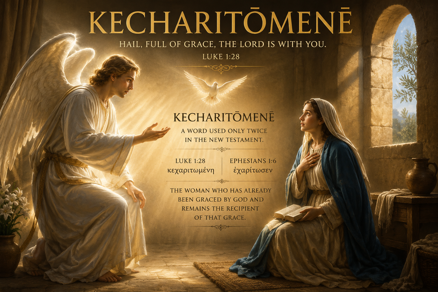 Kecharitōmenē — What Did the Angel Gabriel Really Call Mary?