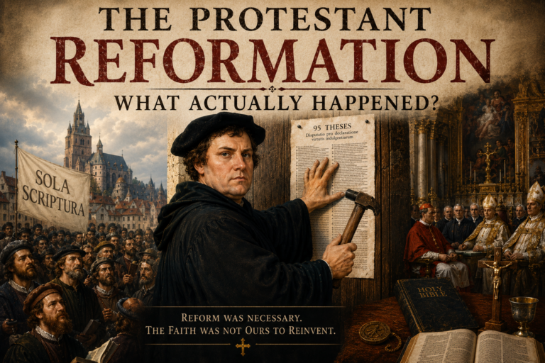 The Protestant Reformation: What Actually Happened?